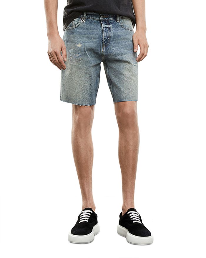 The Kooples Faded Regular Fit Jeans Shorts | Bloomingdale's