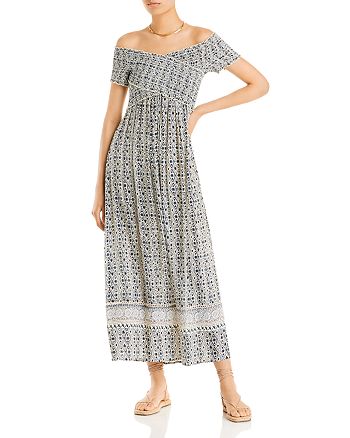 Aqua Topanga Maxi Dress 100 Exclusive Bloomingdale S