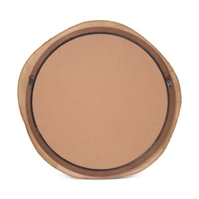 River Organic Rattan Mirror