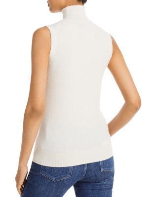 Sleeveless 100% Cashmere Sweater - Exclusive