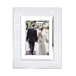 Lenox Silver Peony 5x7 Frame In Silver