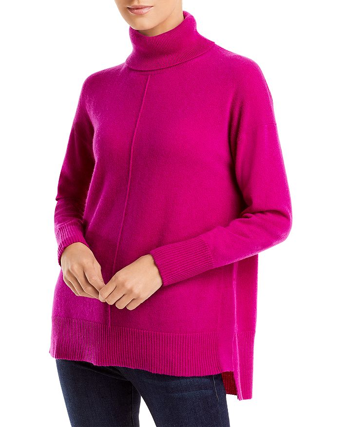 C by Bloomingdale's - Oversized Cashmere Turtleneck Sweater - 100% Exclusive