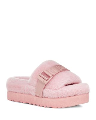 ugg pink platform slides