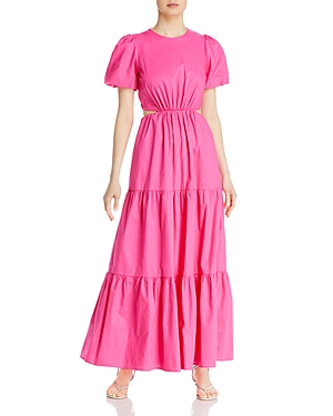 Wayf plaza cutout maxi dress Clearance