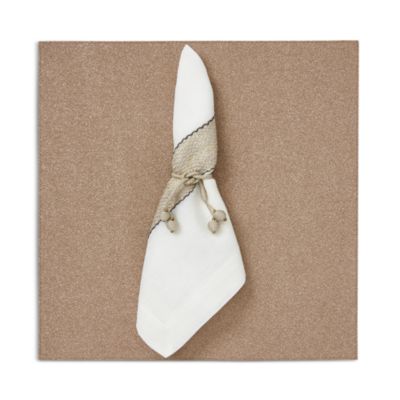 Caviar Square Reversible Placemats, Set of 4