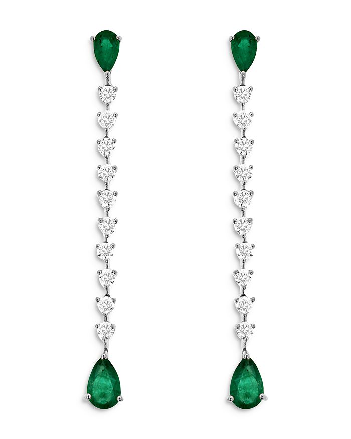 Bloomingdales sales emerald earrings