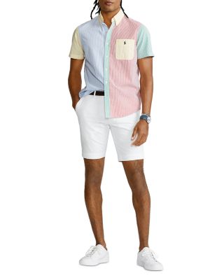 9.5-Inch Stretch Slim Fit Twill Shorts