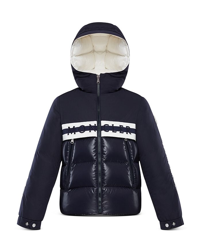 Moncler Unisex Hanim Mixed Media Short Parka Little Kid Big Kid Bloomingdale S