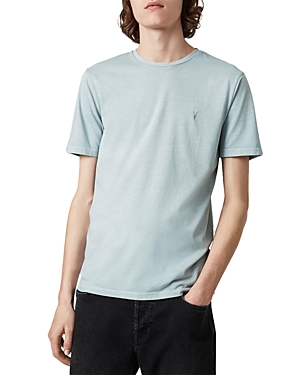 Allsaints Ossage Cotton Embroidered Logo Tee