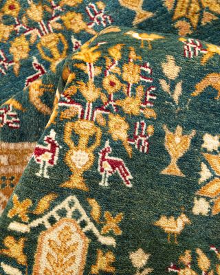 Mogul M1427 Runner Area Rug, 6'2" x 12'9"