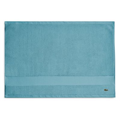 Lacoste Heritage Antimicrobial Bath Mat In Green