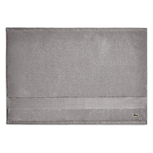 Shop Lacoste Heritage Antimicrobial Tub Mat In Meteorite