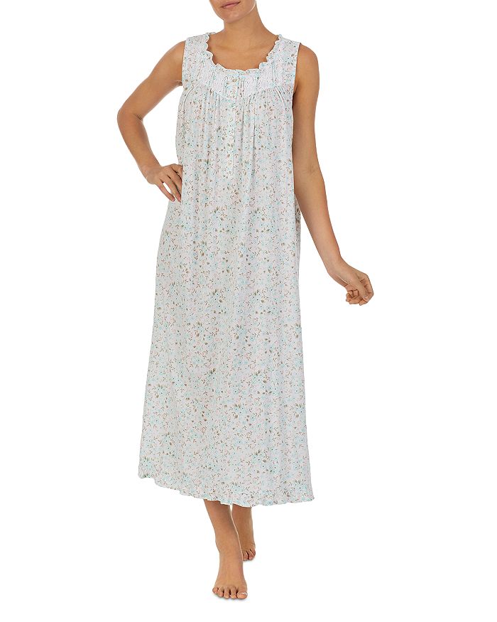 Eileen West Delicate Floral Eileen Long Nightgown