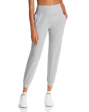Beyond Yoga Spacedye Midi Jogger In Silvr Mist