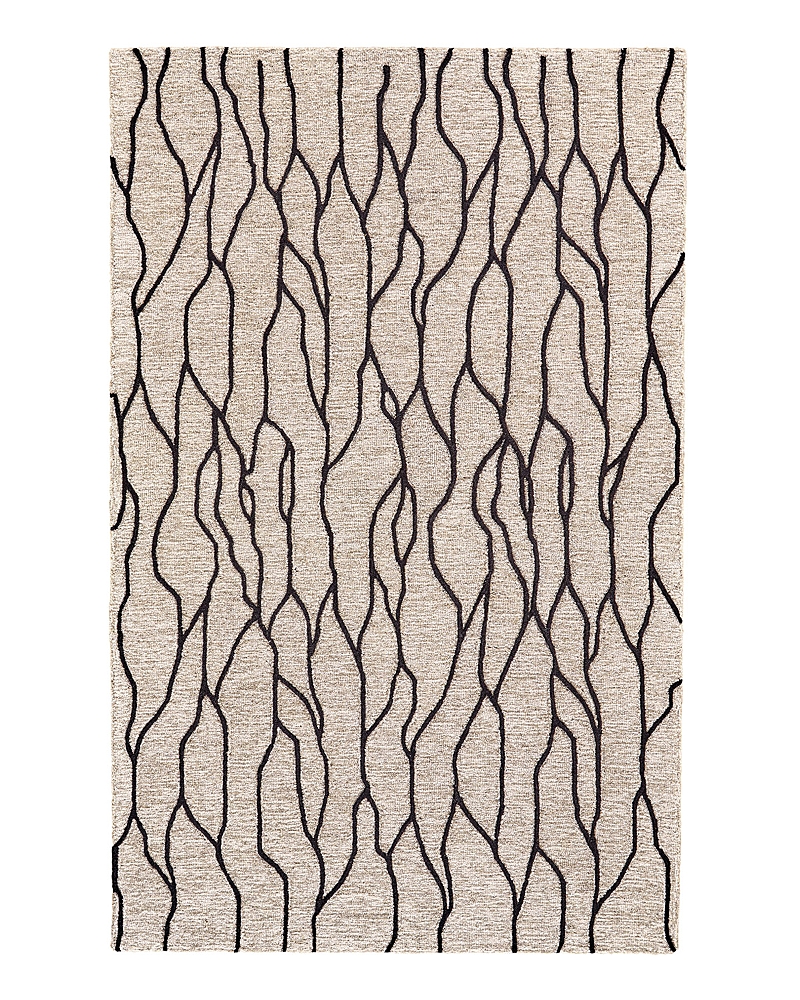 Feizy Alaina R8734 Area Rug, 8' X 11' In Black