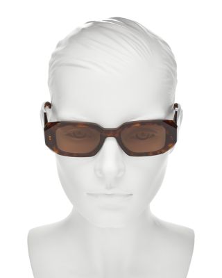 Symbole Rectangular Sunglasses, 49mm