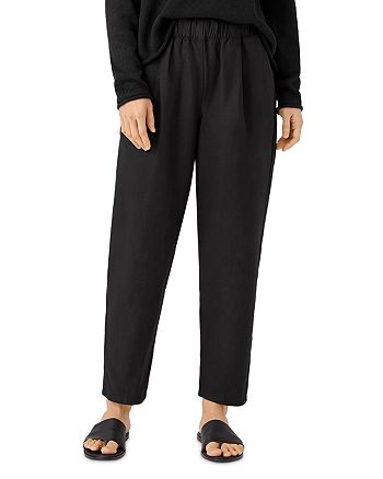 Eileen Fisher Pull On Ankle Pants | Bloomingdale's