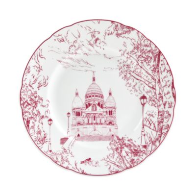 Tout Paris Assorted Salad Plates, Set of 6