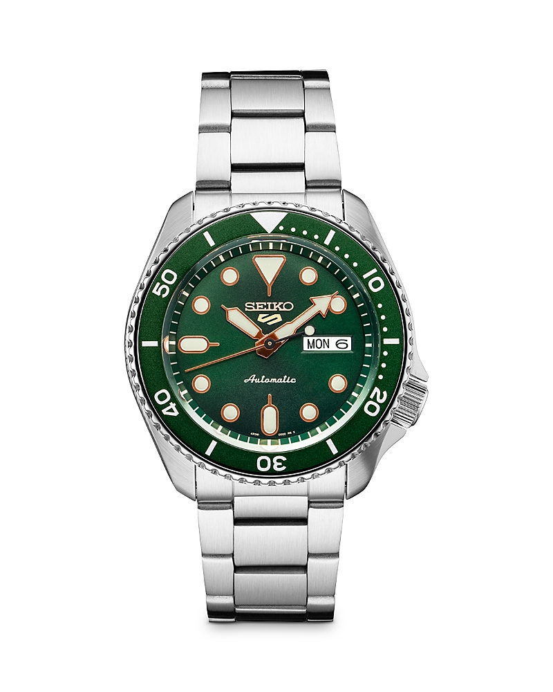 Seiko Watch Seiko 5 Automatic Sports Watch, 42.5mm · OS