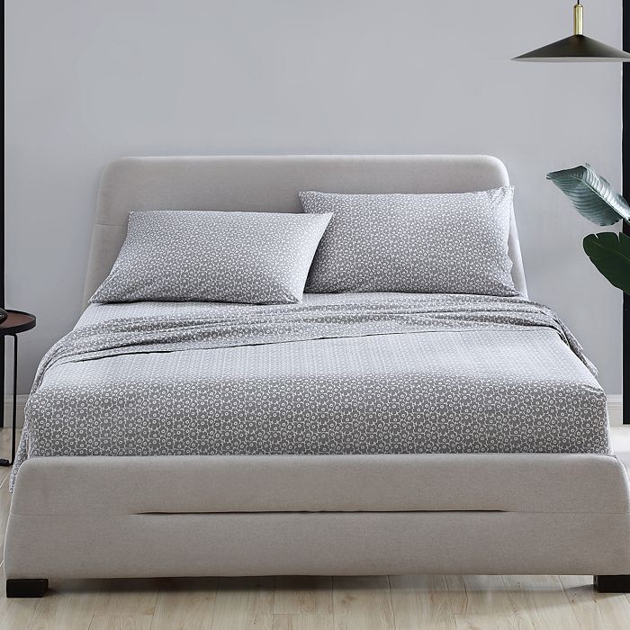 Marimekko Pikkuinen Unikko Grey Cotton Sheet Sets | Bloomingdale&#039;s