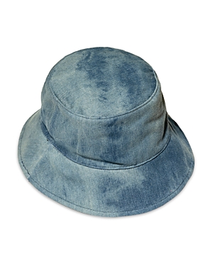 Lele Sadoughi Denim Bucket Hat In Blue