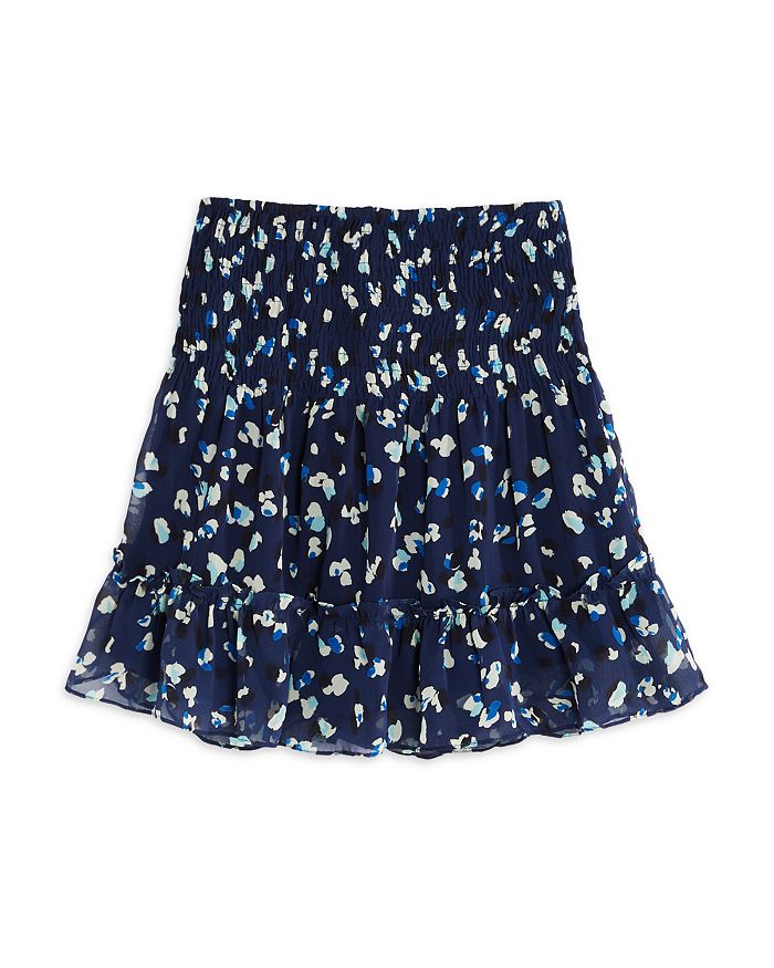 AQUA Girls' Speckled Smocked Skirt, Big Kid - 100% Exclusive ...