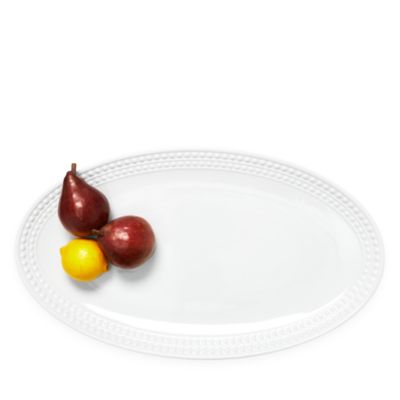 Perlee White Oval Platter