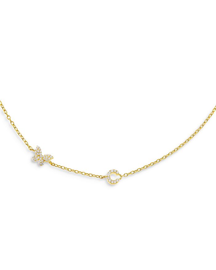 Adinas butterfly discount necklace