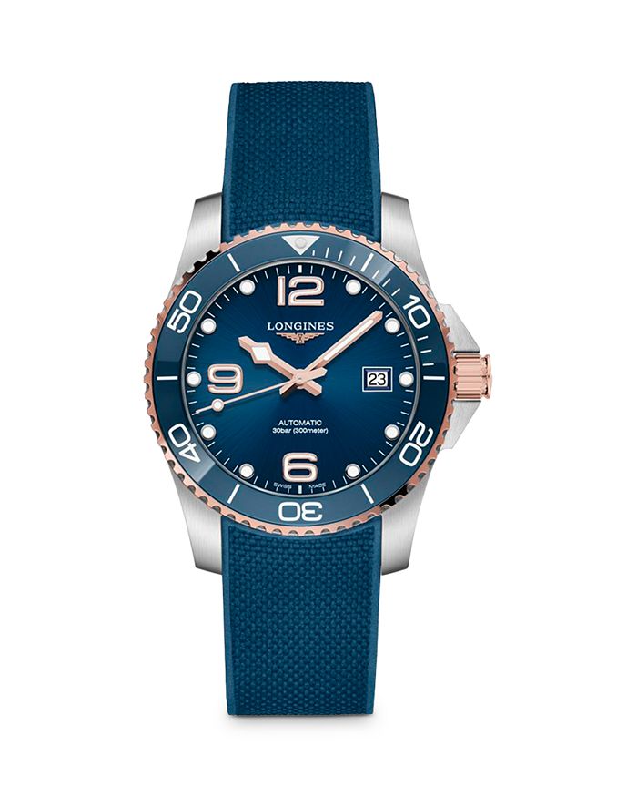 Longines Hydroconquest Watch, 41mm In Blue
