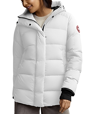 Canada Goose Alliston Packable Short Down Coat In North Star White