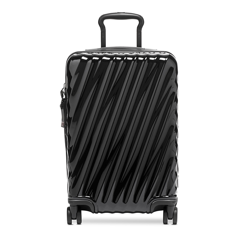 Tumi 19 Degree International Expandable 4-wheel Carry-on In Glossy Black
