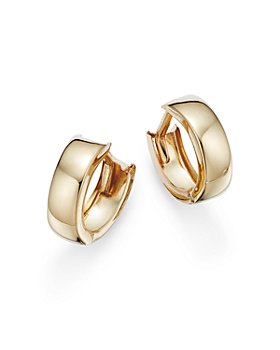 Bloomingdale's - Huggie Hoop Earrings in 14K Yellow Gold - 100% Exclusive