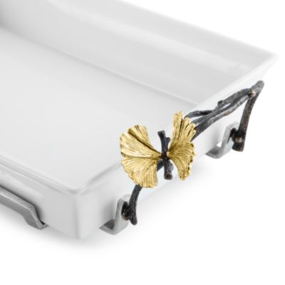 Butterfly Ginkgo 2 Quart Casserole Dish