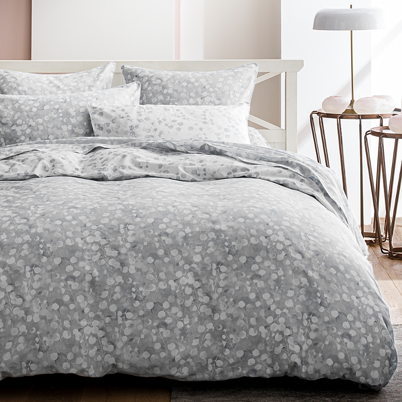 Anne De Solene Rosee Duvet Cover, King In Gray