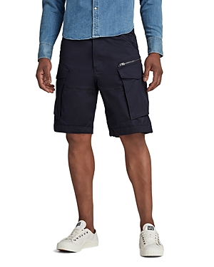 G-star Raw Rovic Loose Fit Cargo Shorts In Mazarine Blue