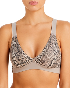 Spanx Bra-llelujah! Unlined Bralette In Neutral Snake