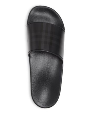 burberry black slides