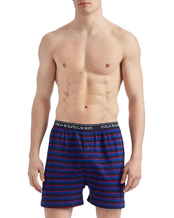 Polo Ralph Lauren Classic Fit Knit Boxers, Pack of 3 | Bloomingdale's