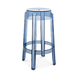 Shop Kartell Charles Ghost Chair, Set Of 2 In Powder Blue
