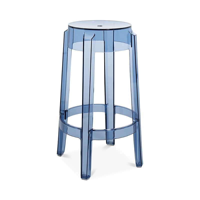 Kartell Charles Ghost Chair, Set Of 2 In Powder Blue
