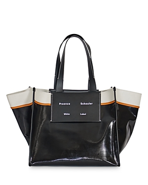 Proenza Schouler Morris Extra Large Canvas Tote In Black