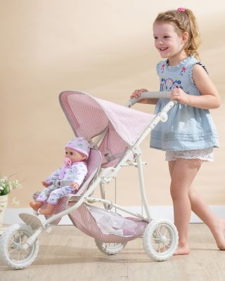 Olivia's Little World, Baby Doll Twin Jogging Stroller - Ages 3+