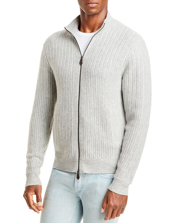Varsity Zip Cardigan Bloomingdales Men Clothing Sweaters Cardigans 