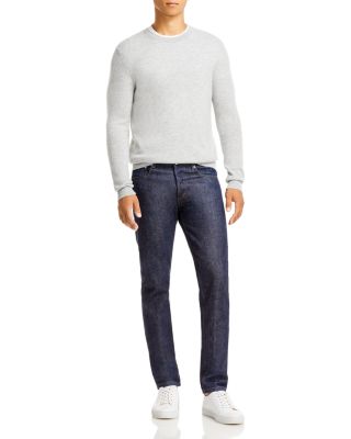 Dove Gray Cashmere Crewneck Sweater - Exclusive