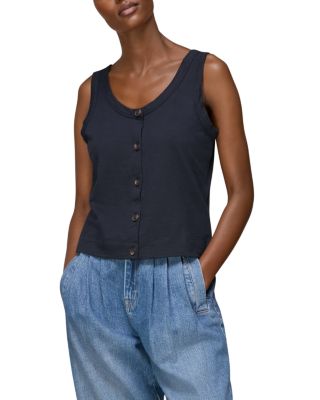 Reversible Button Tank Top