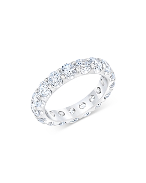 Bloomingdale's Diamond Eternity Band in 14K White Gold, 5.0 ct. t.w. - 100% Exclusive