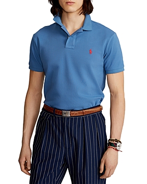 Polo Ralph Lauren Blue Classic Fit 'the Iconic' Polo In Blue