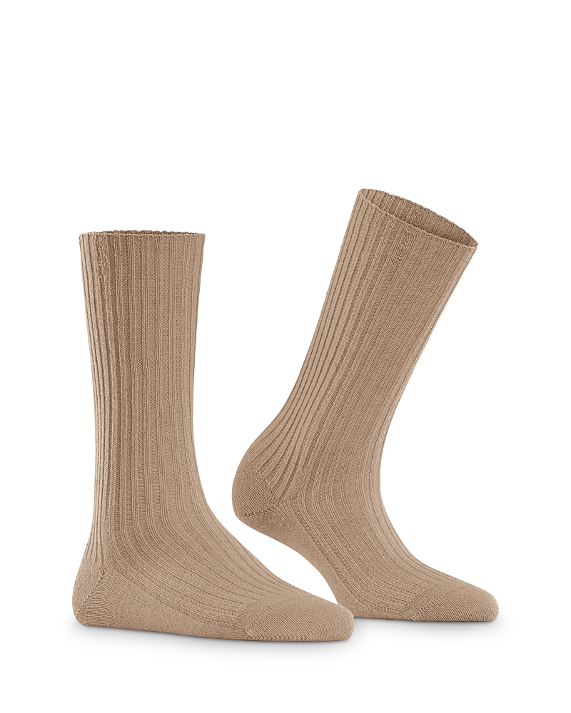 FALKE COSY WOOL RIBBED BOOT SOCKS,46590