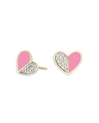 pink earrings under 100