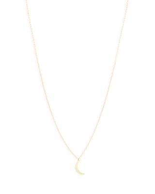 argento vivo moon necklace